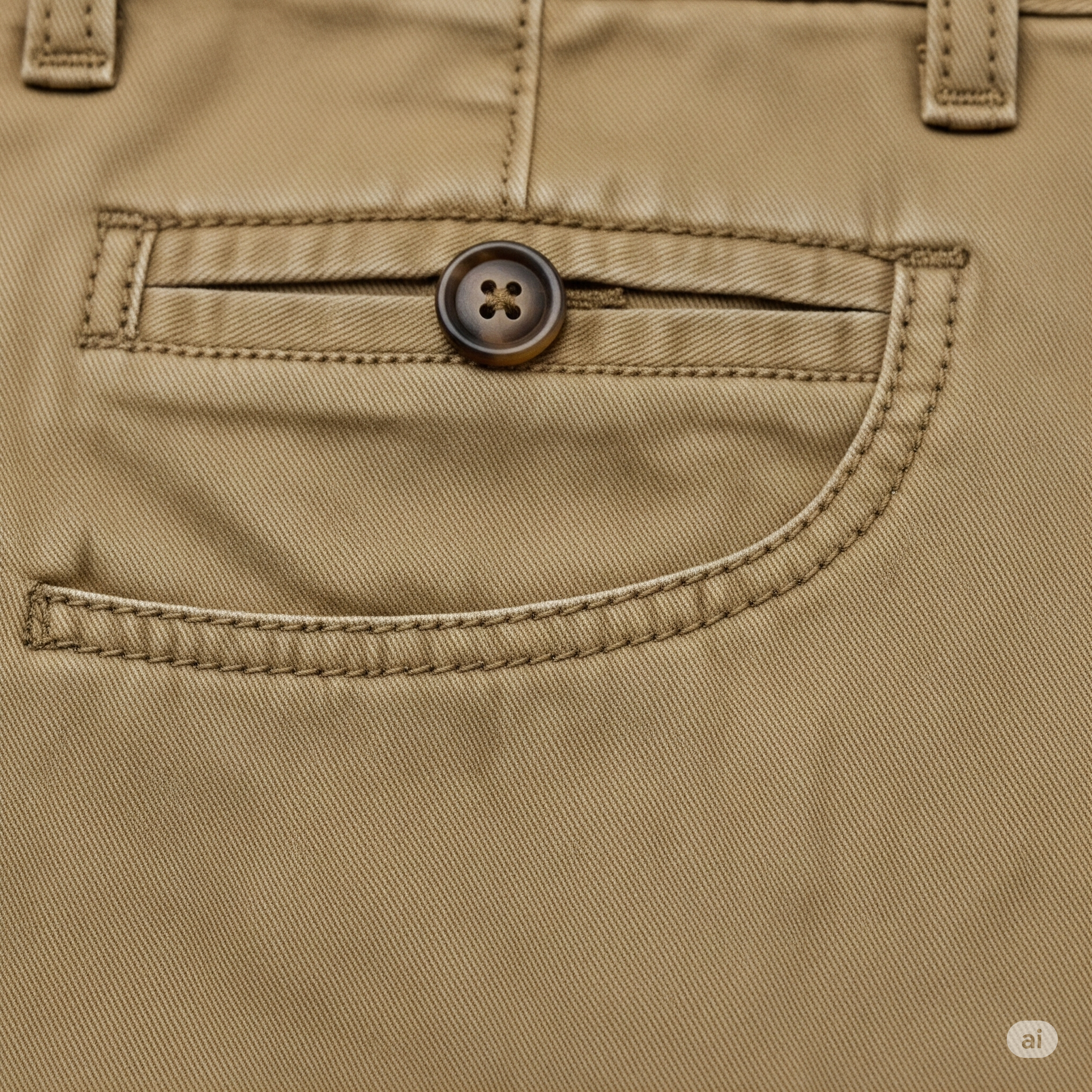 Pantalón Chino de Gabardina